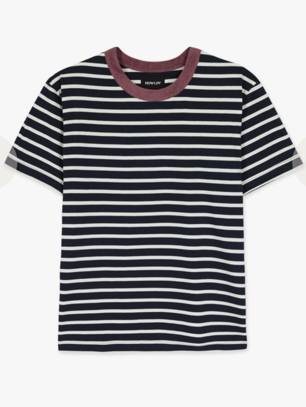 Howlin’ True Boogey T-Shirt- Navy Stripe